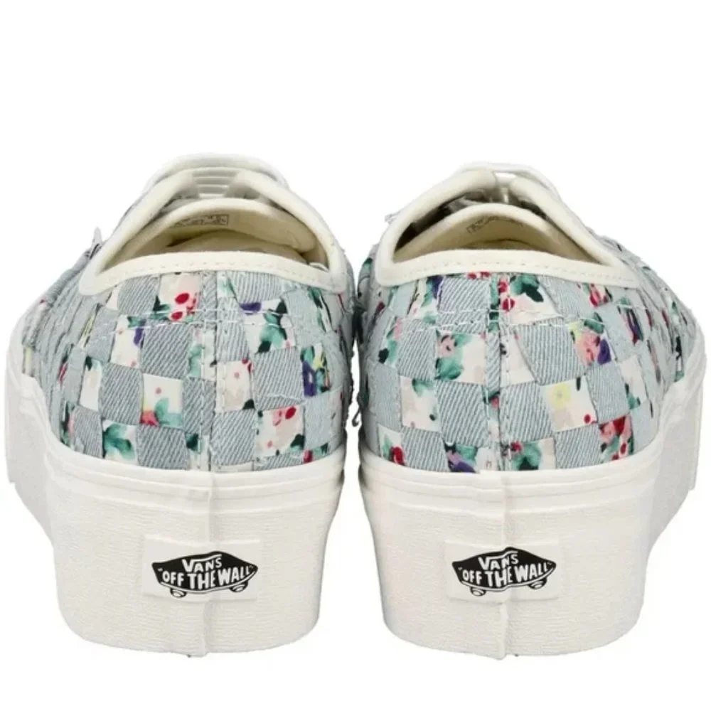 #30S NEW WITH TAGS VANS WOVEN FLORAL MULTI STACKFORM SNEAKERS - Picture 3 of 11